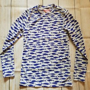CrewCuts long sleeve swim top Rashgaurd size 12
